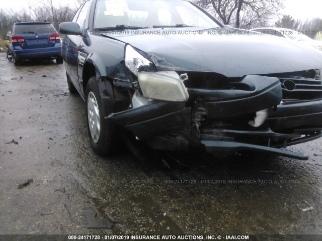 4T1BG22K8VU021821 - 1997 TOYOTA CAMRY CE/LE/XLE 绿色 照片 6