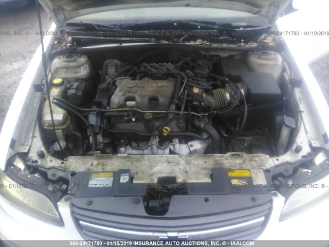 1G1NE52J9Y6319053 - 2000 CHEVROLET MALIBU LS Ağ foto 10