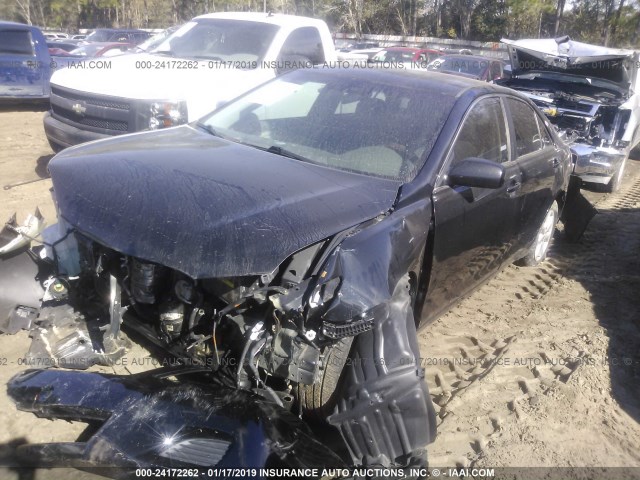 4T1BF3EK1BU699245 - 2011 TOYOTA CAMRY SE/LE/XLE BLACK photo 2