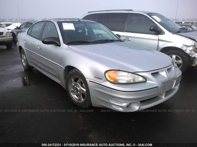 1G2NW52E72M642953 - 2002 PONTIAC GRAND AM GT SILVER photo 1