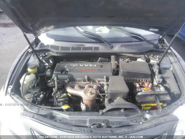 4T1BE46K69U814990 - 2009 TOYOTA CAMRY SE/LE/XLE 灰色 照片 10