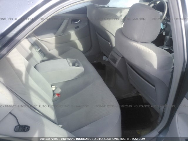 4T1BE46K69U814990 - 2009 TOYOTA CAMRY SE/LE/XLE 灰色 照片 8