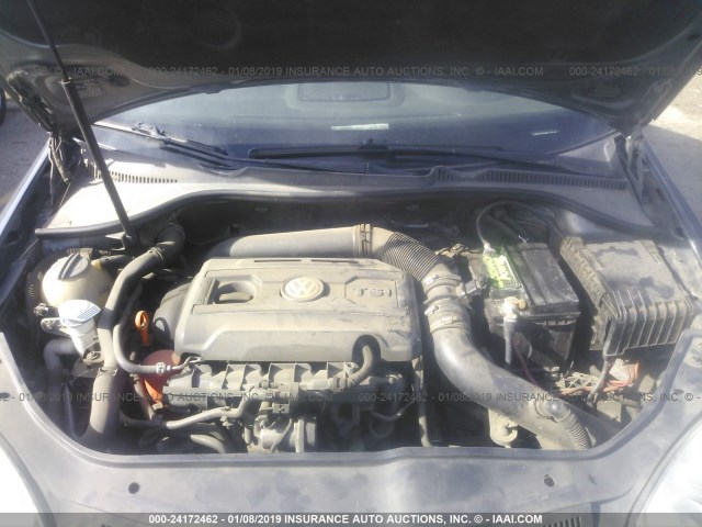 3VWRA71K58M170213 - 2008 VOLKSWAGEN JETTA WOLFSBURG 灰色 照片 10