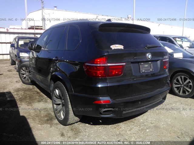 5UXZV8C50D0C15013 - 2013 BMW X5 XDRIVE50I BLACK photo 3