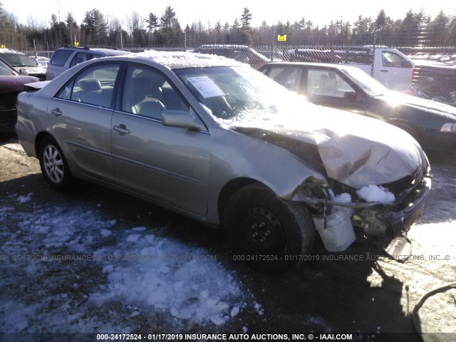 4T1BF30K42U027672 - 2002 TOYOTA CAMRY LE/XLE/SE TAN photo 1