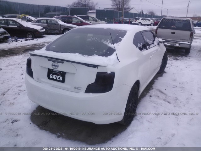 JTKJF5C71D3065557 - 2013 TOYOTA SCION TC 白色 照片 4