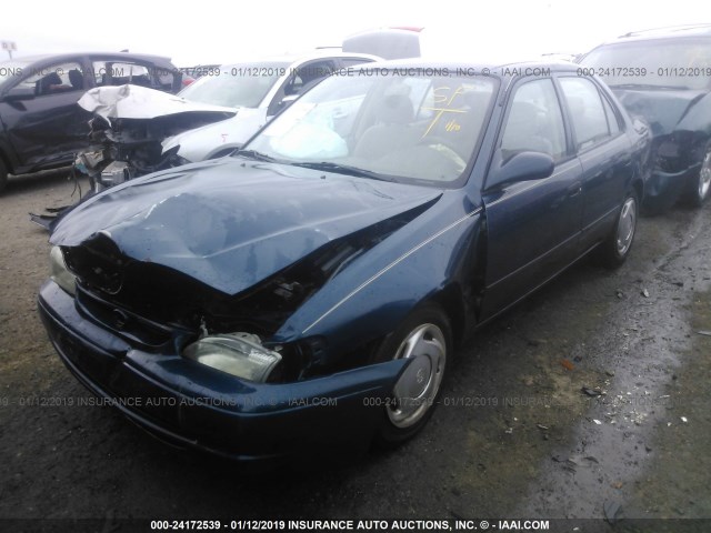 1NXBR12E0YZ397755 - 2000 TOYOTA COROLLA VE/CE/LE 蓝色 照片 2