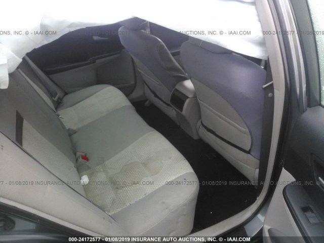 4T1BF1FK4CU033744 - 2012 TOYOTA CAMRY SE/LE/XLE 黑色 照片 8