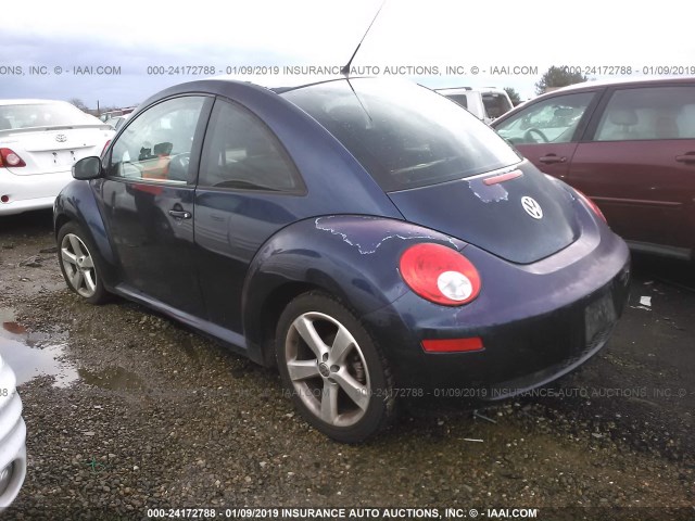 3VWSG31C66M411565 - 2006 VOLKSWAGEN NEW BEETLE 2.5L OPTION PACKAGE 2 BLUE photo 3