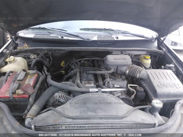1J4GW48S54C116805 - 2004 JEEP GRAND CHEROKEE LAREDO/COLUMBIA/FREEDOM 黑色 照片 10
