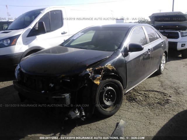 4T4BF1FK3ER409200 - 2014 TOYOTA CAMRY L/SE/LE/XLE 绿色 照片 2