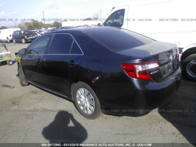 4T4BF1FK3ER409200 - 2014 TOYOTA CAMRY L/SE/LE/XLE 绿色 照片 3