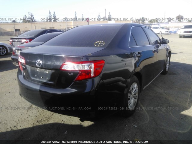 4T4BF1FK3ER409200 - 2014 TOYOTA CAMRY L/SE/LE/XLE 绿色 照片 4