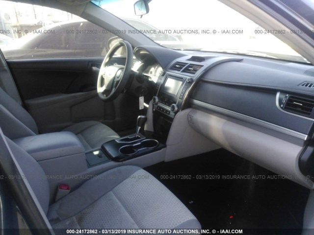 4T4BF1FK3ER409200 - 2014 TOYOTA CAMRY L/SE/LE/XLE 绿色 照片 5