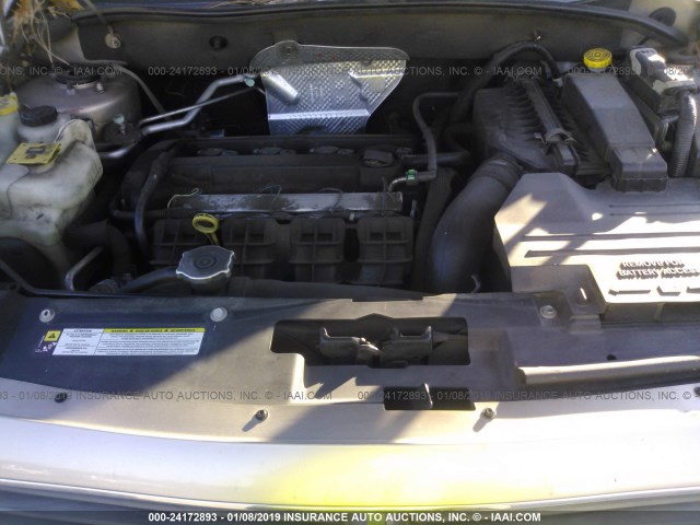 1B3CB3HA8AD645139 - 2010 DODGE CALIBER MAINSTREET GOLD photo 10