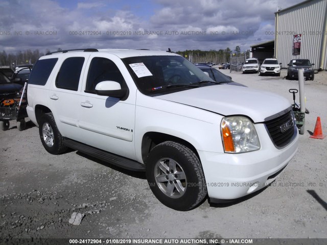 1GKFC13J07R141124 - 2007 GMC YUKON WHITE photo 1