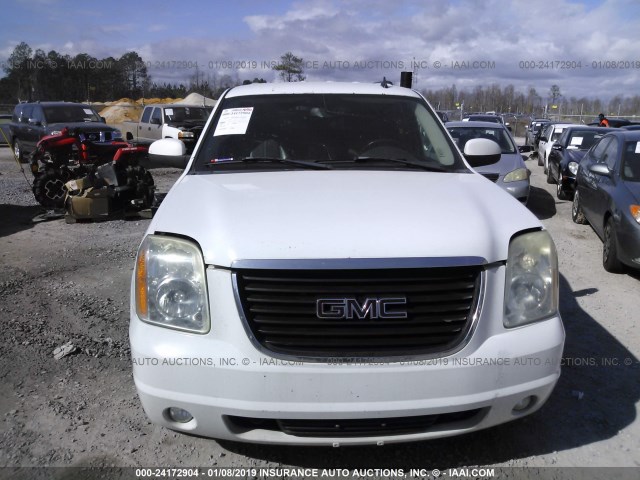 1GKFC13J07R141124 - 2007 GMC YUKON WHITE photo 6