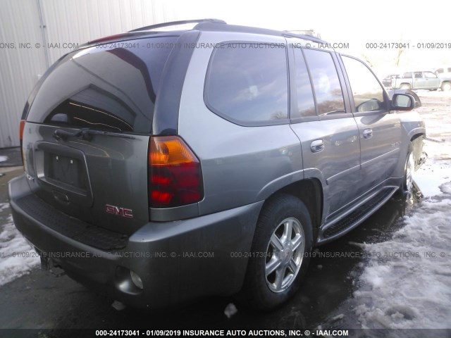 1GKET63M052387289 - 2005 GMC ENVOY DENALI GRAY photo 4