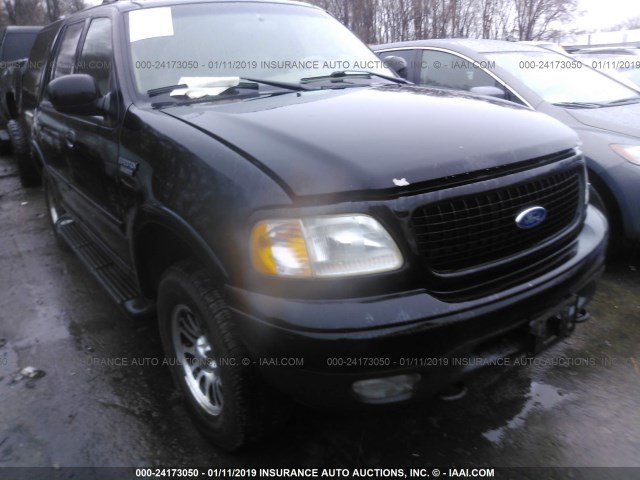 1FMPU18L12LA53780 - 2002 FORD EXPEDITION EDDIE BAUER BLACK photo 1