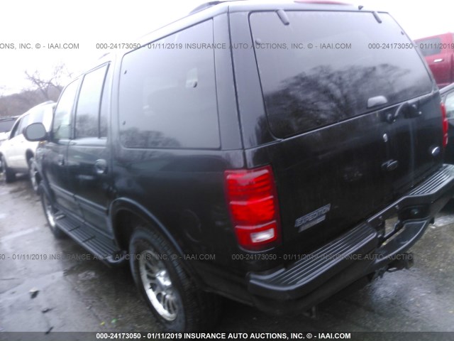 1FMPU18L12LA53780 - 2002 FORD EXPEDITION EDDIE BAUER BLACK photo 3