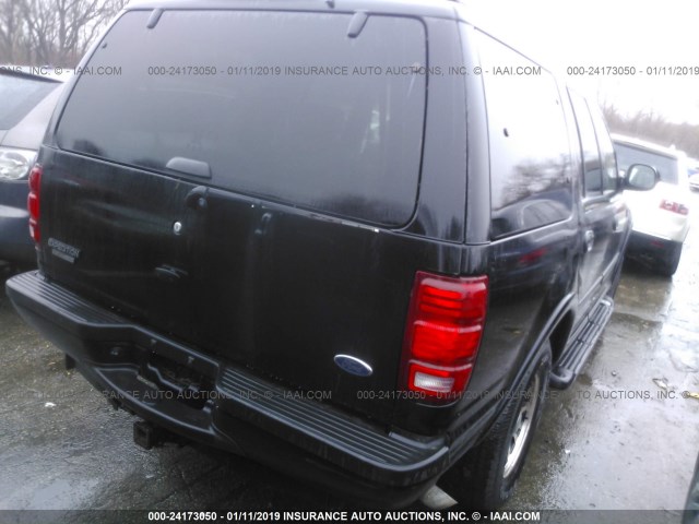 1FMPU18L12LA53780 - 2002 FORD EXPEDITION EDDIE BAUER BLACK photo 4