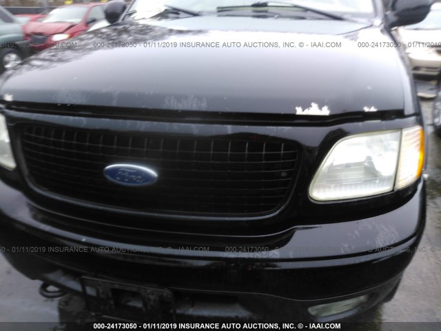 1FMPU18L12LA53780 - 2002 FORD EXPEDITION EDDIE BAUER BLACK photo 6