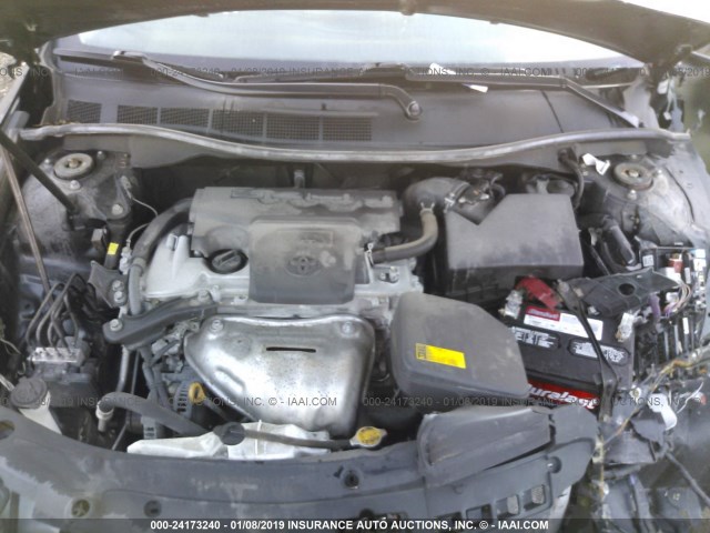 4T4BF1FK2CR188735 - 2012 TOYOTA CAMRY SE/LE/XLE 黑色 照片 10