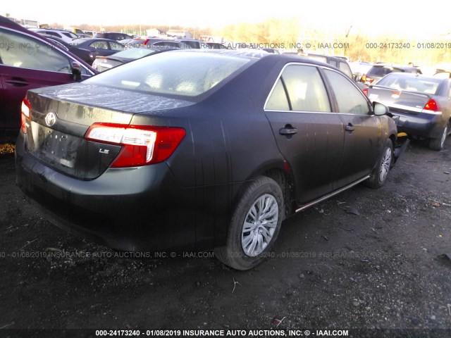 4T4BF1FK2CR188735 - 2012 TOYOTA CAMRY SE/LE/XLE 黑色 照片 4