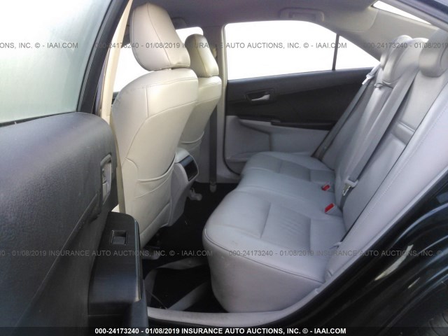4T4BF1FK2CR188735 - 2012 TOYOTA CAMRY SE/LE/XLE 黑色 照片 8