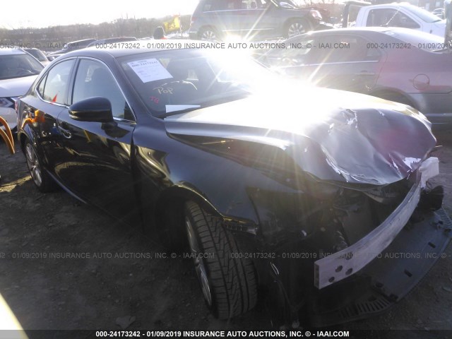 JTHBF1D24E5039031 - 2014 LEXUS IS 250 BLACK photo 1