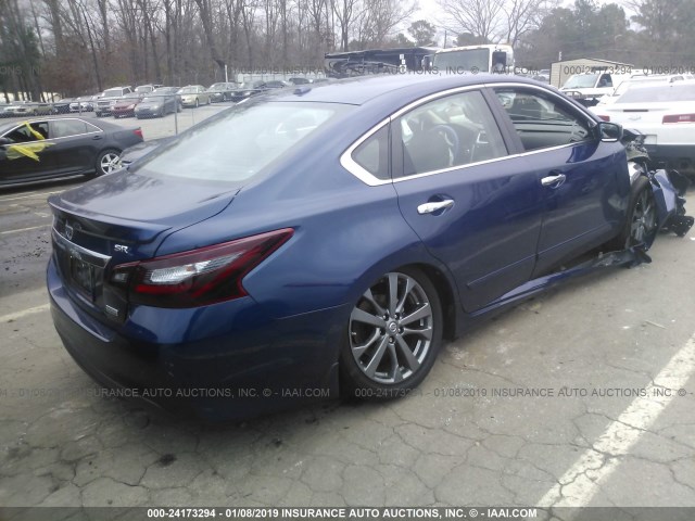 1N4AL3AP4JC236892 - 2018 NISSAN ALTIMA 2.5/S/SV/SL/SR BLUE photo 4