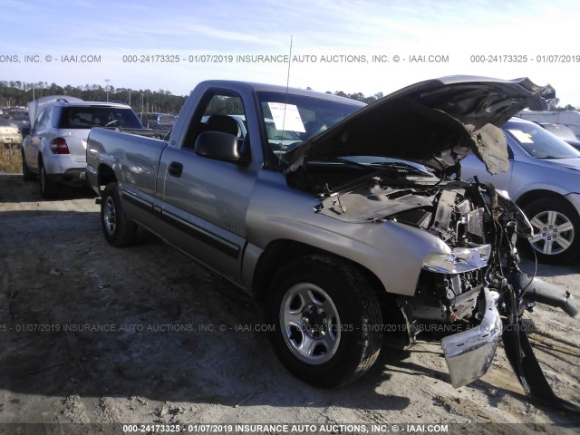 1GCEC14WXXE241871 - 1999 CHEVROLET SILVERADO C1500 Pewter photo 1