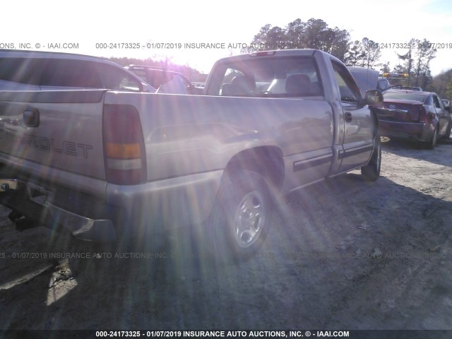 1GCEC14WXXE241871 - 1999 CHEVROLET SILVERADO C1500 Pewter photo 4