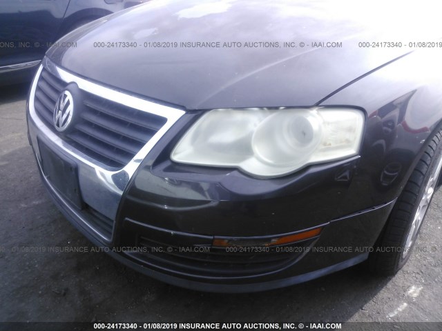 WVWAK73C46P113270 - 2006 VOLKSWAGEN PASSAT 2.0T/2.0T VALUE GRAY photo 6