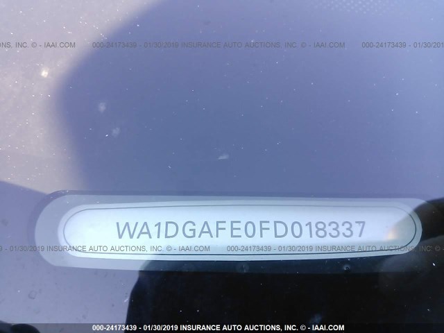 WA1DGAFE0FD018337 - 2015 AUDI Q7 PRESTIGE BLACK photo 9