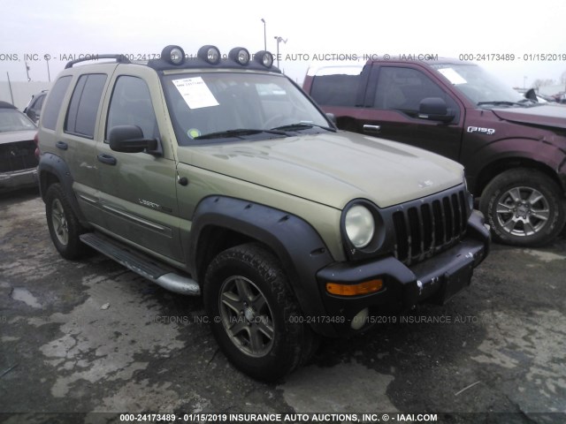 1J4GK38K72W301102 - 2002 JEEP LIBERTY RENEGADE GREEN photo 1