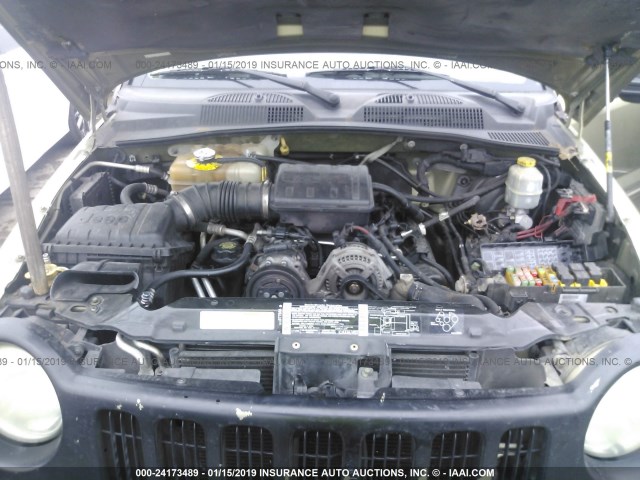 1J4GK38K72W301102 - 2002 JEEP LIBERTY RENEGADE GREEN photo 10