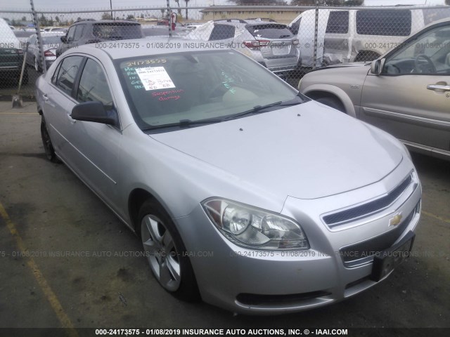 1G1ZB5E09CF336215 - 2012 CHEVROLET MALIBU LS SILVER photo 1