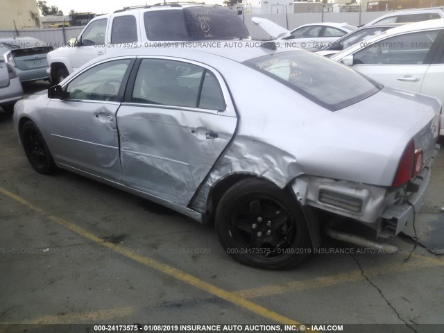 1G1ZB5E09CF336215 - 2012 CHEVROLET MALIBU LS SILVER photo 3