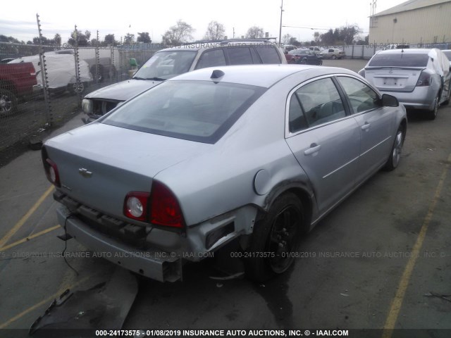 1G1ZB5E09CF336215 - 2012 CHEVROLET MALIBU LS SILVER photo 4