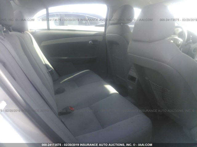 1G1ZB5E09CF336215 - 2012 CHEVROLET MALIBU LS SILVER photo 8