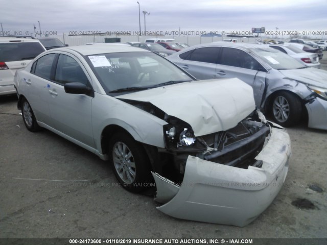 4A3AB56F07E023795 - 2007 MITSUBISHI GALANT ES PREMIUM/LS PREMIUM WHITE photo 1