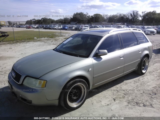 WAUVT64B04N071569 - 2004 AUDI A6 3.0 AVANT QUATTRO BEIGE photo 2