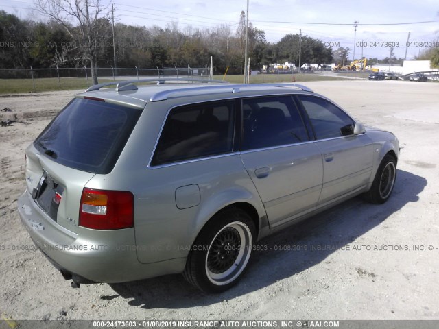 WAUVT64B04N071569 - 2004 AUDI A6 3.0 AVANT QUATTRO BEIGE photo 4