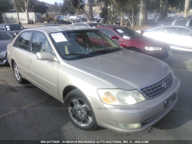 4T1BF28B53U316091 - 2003 TOYOTA AVALON XL/XLS GOLD photo 1