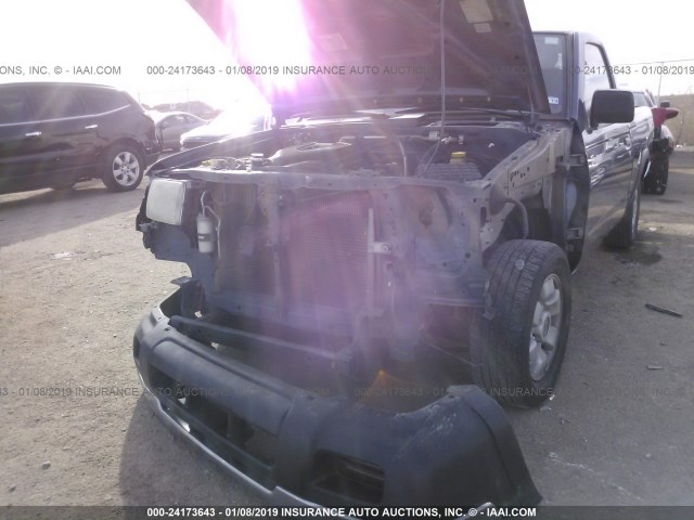 1N6DD26S5YC401092 - 2000 NISSAN FRONTIER KING CAB XE BLUE photo 6