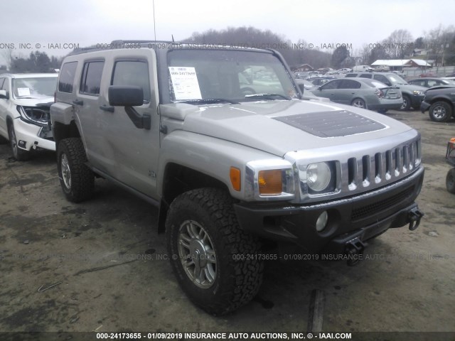 5GTDN136368122931 - 2006 HUMMER H3 GRAY photo 1