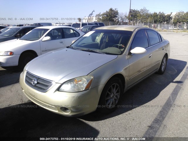 1N4AL11E02C209144 - 2002 NISSAN ALTIMA S/SL GOLD photo 2