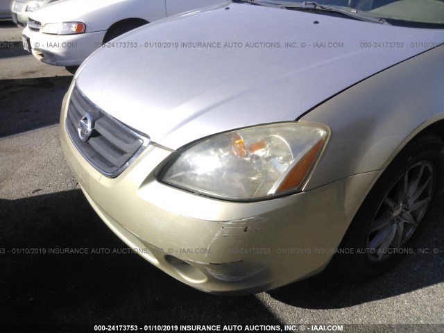 1N4AL11E02C209144 - 2002 NISSAN ALTIMA S/SL GOLD photo 6