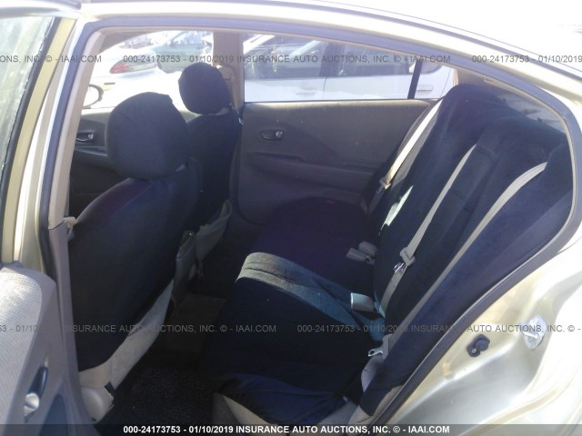 1N4AL11E02C209144 - 2002 NISSAN ALTIMA S/SL GOLD photo 8